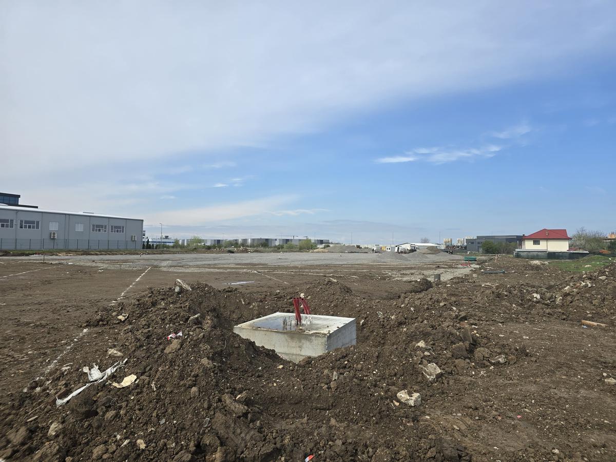 Noua bază a Rapidului, imagini de pe șantier / 07.04.2025