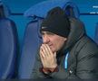 Cum a fost surprins Gică Hagi, cu câteva minute înainte de Farul - Unirea Slobozia, foto: captură Prima Sport