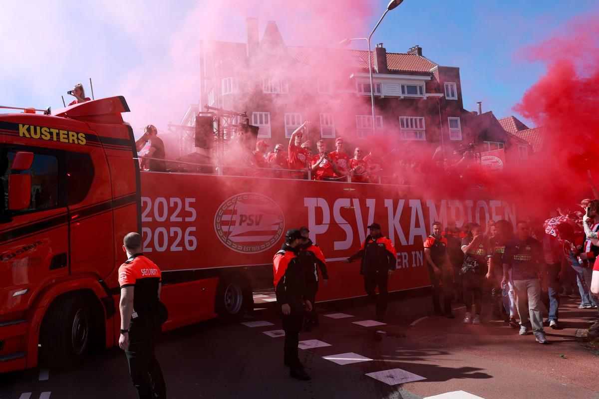 PSV, paradă de titlu în Eindhoven