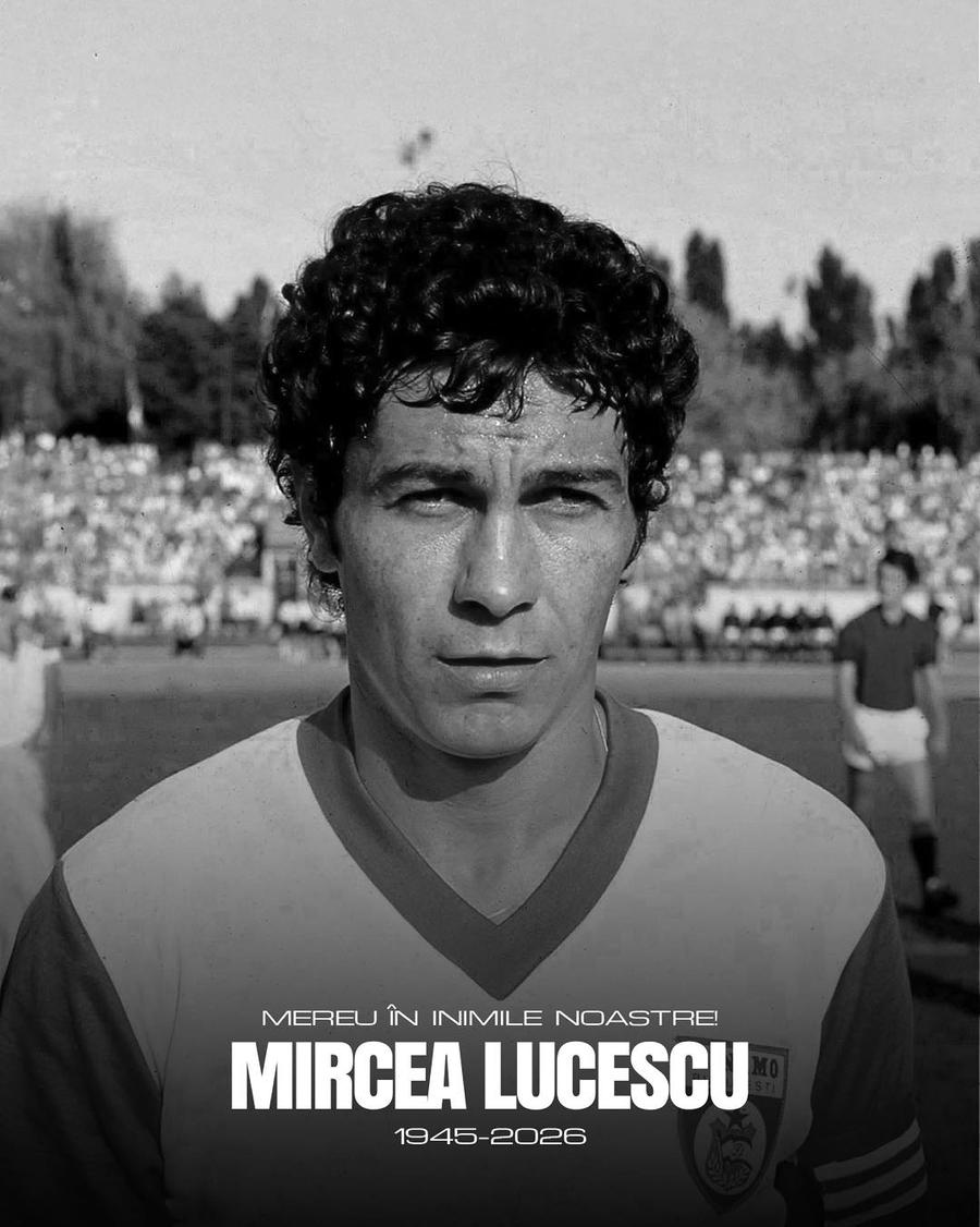 Mesajul lui Dinamo București, după dispariția lui Mircea Lucescu: „Imaginea veșnică a unui simbol!” Lumea fotbalului a reacționat la vestea morții lui Mircea Lucescu