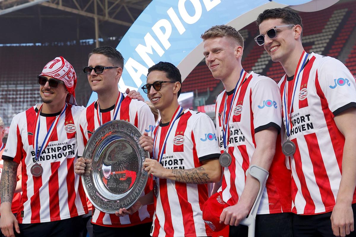 PSV, paradă de titlu în Eindhoven