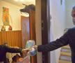 Corona luptă împotriva coronavirus: Mugurel Buga și colegii săi au împărțit vârstnicilor măști și mănuși