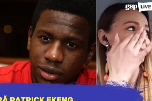 Laurette Nogo s-a emoționat vorbind despre Patrick Ekeng / Captură GSP Live