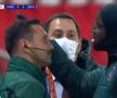 Demba Ba, față în față cu Sebastian Colțescu