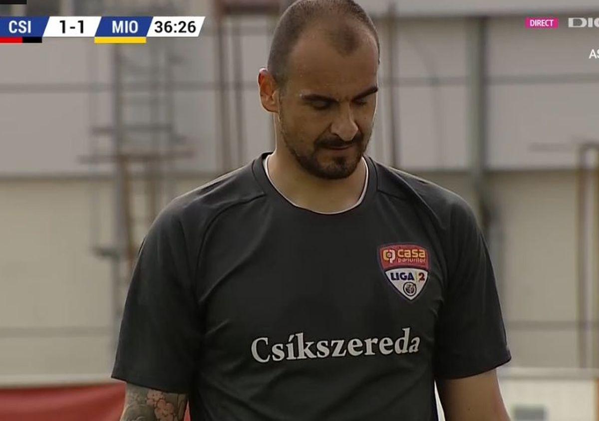 Gafă Rybansky în Csikszereda - CS Mioveni // 07.05.2021