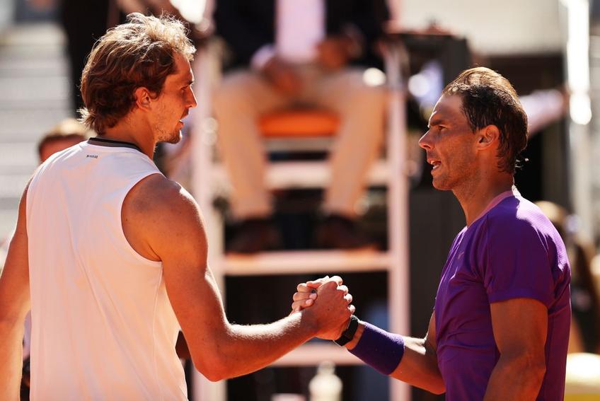 Rafael Nadal vs. Alexander Zverev // foto: Guliver/gettyimages
