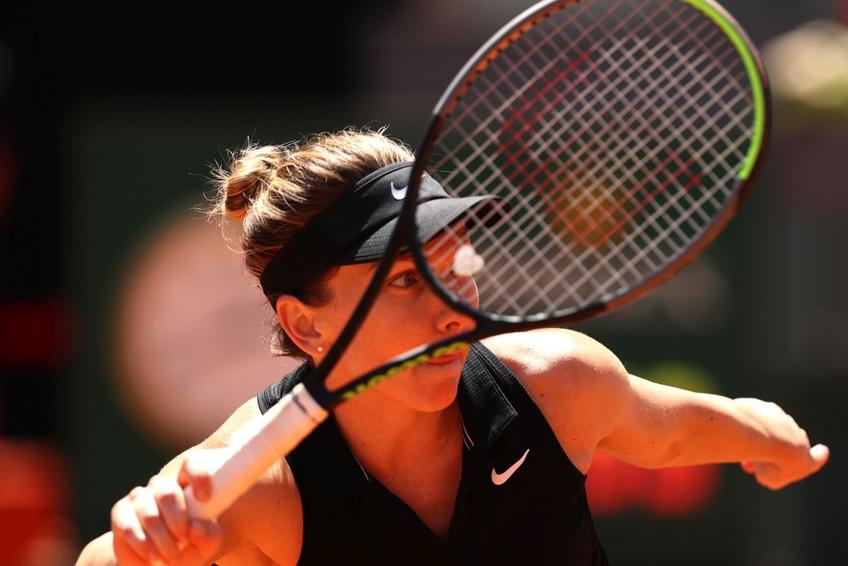 Simona Halep a părăsit turneul de la Madrid în optimi. FOTO: Guliver/Getty Images