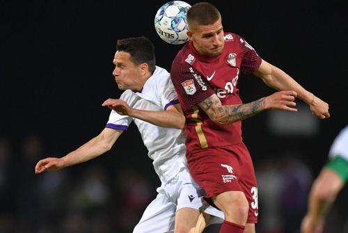FC Argeș - CFR Cluj 0-6 | În ziua în care s-au împlinit 50 de ani de la primul titlu din istorie, piteștenii și-au menajat o parte dintre titulari pentru returul din semifinala Cupei României de la mijlocul săptămânii viitoare, cu FC Voluntari.