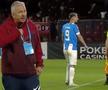 CFR Cluj - Universitatea Craiova . Fază controversată în minutul 27 al meciului din Gruia, în urma căreia Dan Petrescu a făcut o criză de nervi și a luat cartonaș galben/ foto: captură Prima Sport