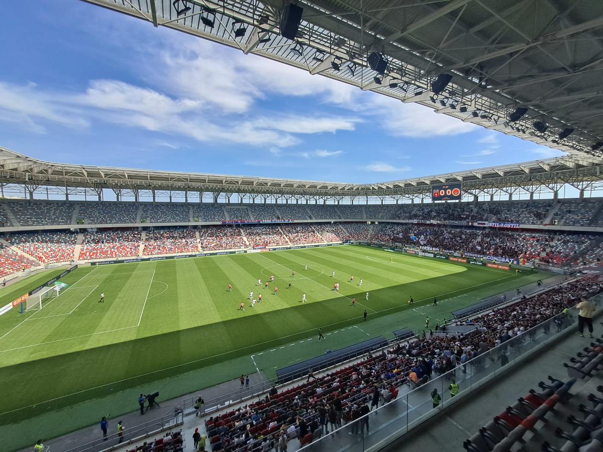 De 7 mai, Ghencea a ajuns o glumă pentru adversari. Câți spectatori a anunțat Steaua la meciul cu Oțelul
