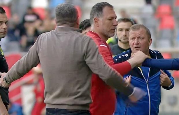 Scântei imediat după Steaua - Oțelul: Oprița a sărit la Dorinel! Explicațiile antrenorului moldovenilor