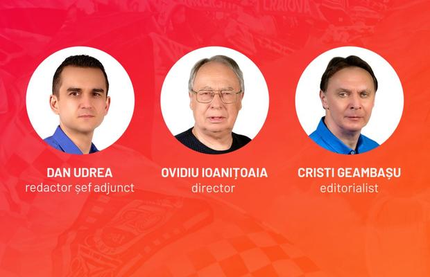 CFR Cluj - CSU Craiova, comentat live de Dan Udrea, Ovidiu Ioanițoaia și Cristian Geambașu