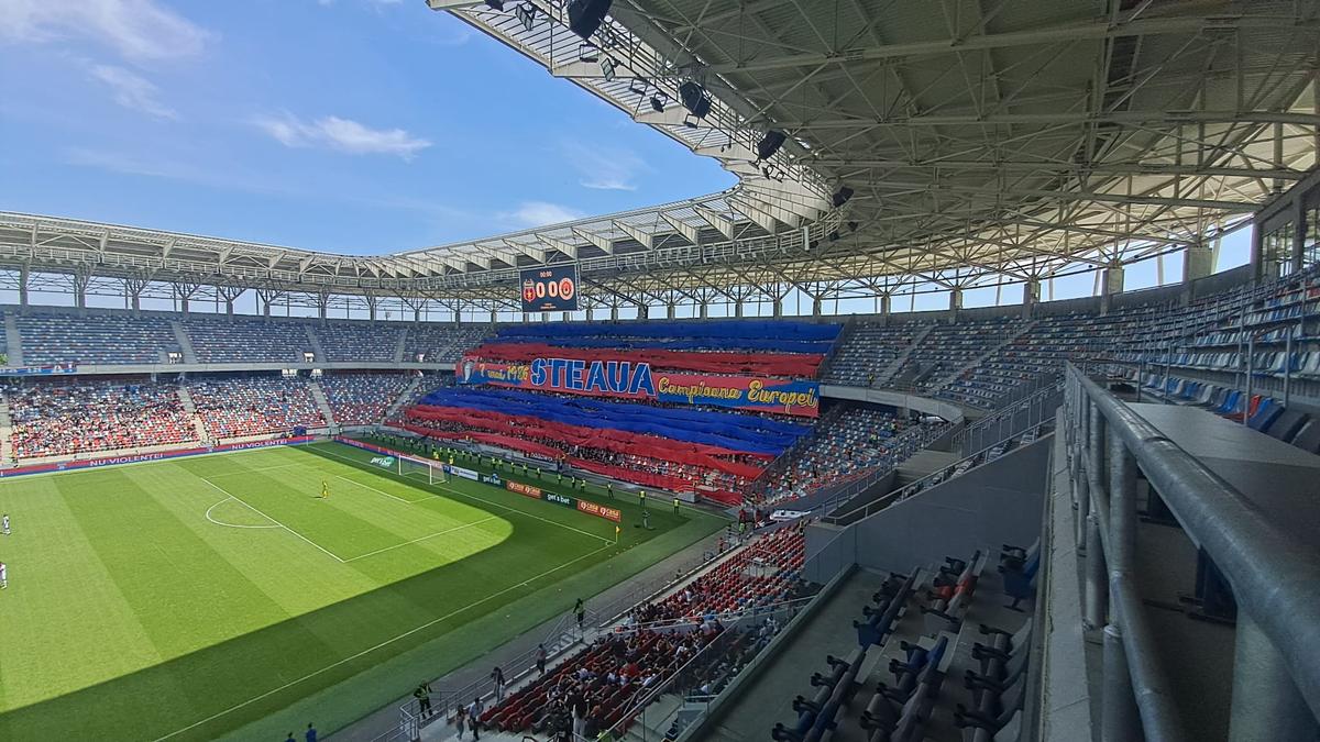 De 7 mai, Ghencea a ajuns o glumă pentru adversari. Câți spectatori a anunțat Steaua la meciul cu Oțelul