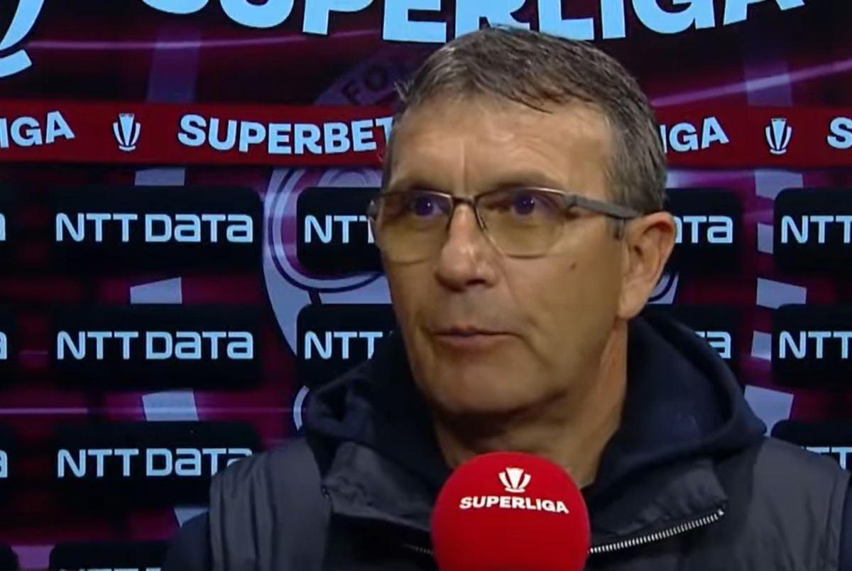 Neagoe, după egalul din Gruia: „Eu cred că ar trebui să fiu mai supărat pe arbitraj decât cei de la CFR Cluj”