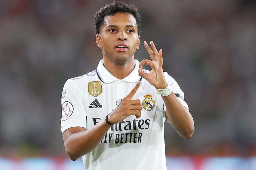 Rodrygo, după golul 2 din Real Madrid - Osasuna // foto: Guliver/gettyimages