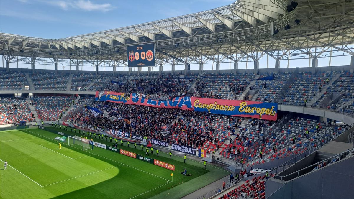 CSA Steaua - Oțelul Galați, 7 mai 2023