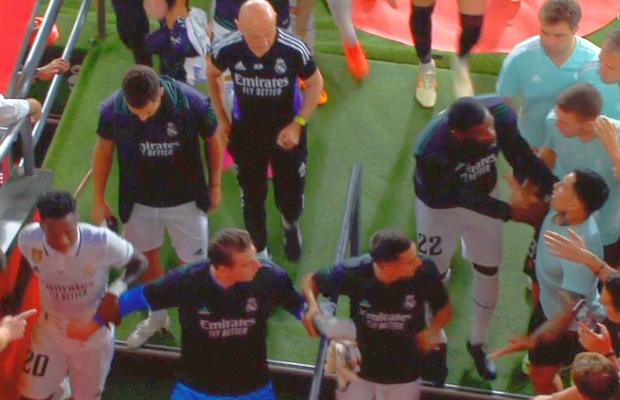 Confict izbucnit pe tunel la Real Madrid - Osasuna » Vinicius, acuzat frontal: „Are inima neagră!”