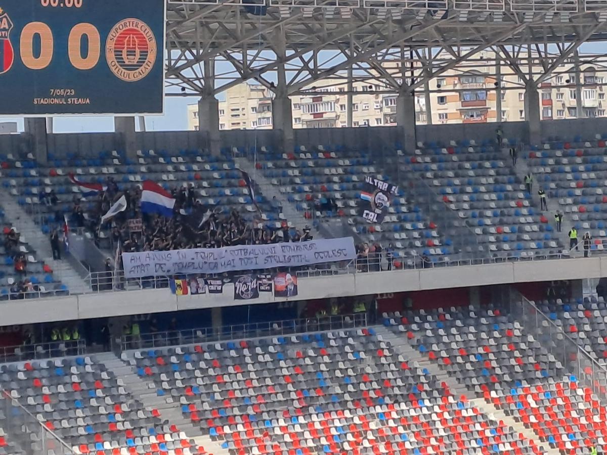 De 7 mai, Ghencea a ajuns o glumă pentru adversari. Câți spectatori a anunțat Steaua la meciul cu Oțelul