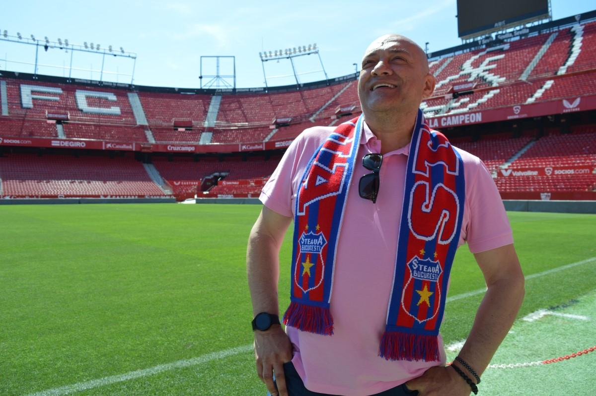 Întoarcerea unui erou » Gabi Balint a revenit după 37 de ani la Sevilla: 6 momente retrăite de la finala cu Barcelona alături de 20 de suporteri