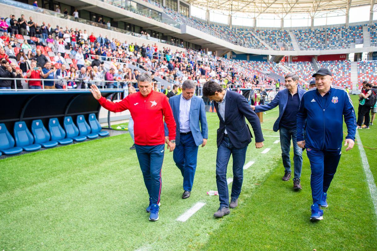 Oțelul strică sărbătoarea din Ghencea, într-o zi specială pentru Steaua » Punct URIAȘ pentru echipa lui Dorinel Munteanu