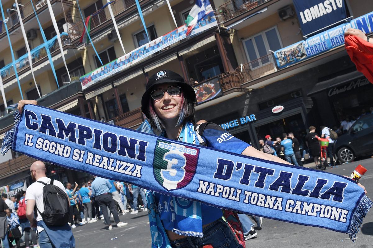 Sărbătoare încununată cu victoria lui Napoli pe stadionul „Diego Armando Maradona”