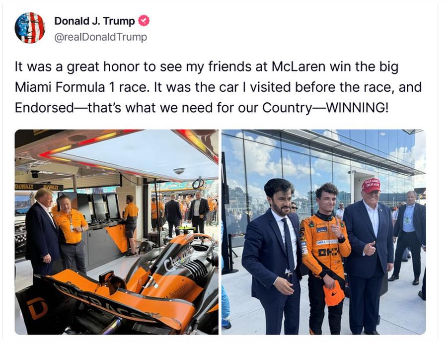 Postarea lui Donald Trump de pe Truth Social Criticați ASPRU după ce l-au primit pe Donald Trump în garaj: „Respectăm prezența lui!”