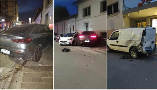 Așa arată pagubele produse de M'baye Nang în accidentul de aseară / Foto: Imago