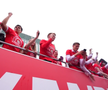 I-au plimbat cu TIR-ul! A fost frenezie în Eindhoven, după ce PSV a cucerit titlul