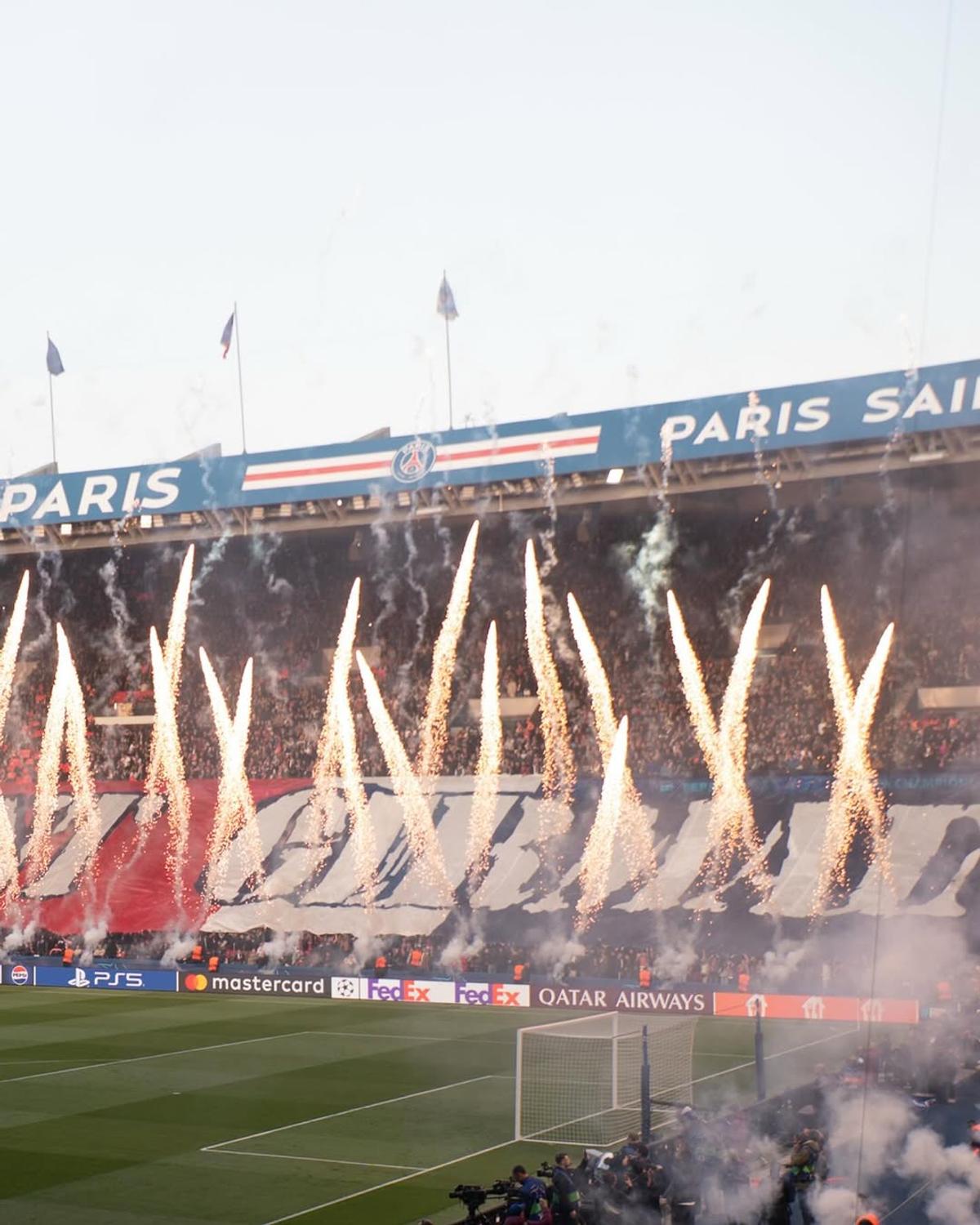 Scenografie PSG - Arsenal