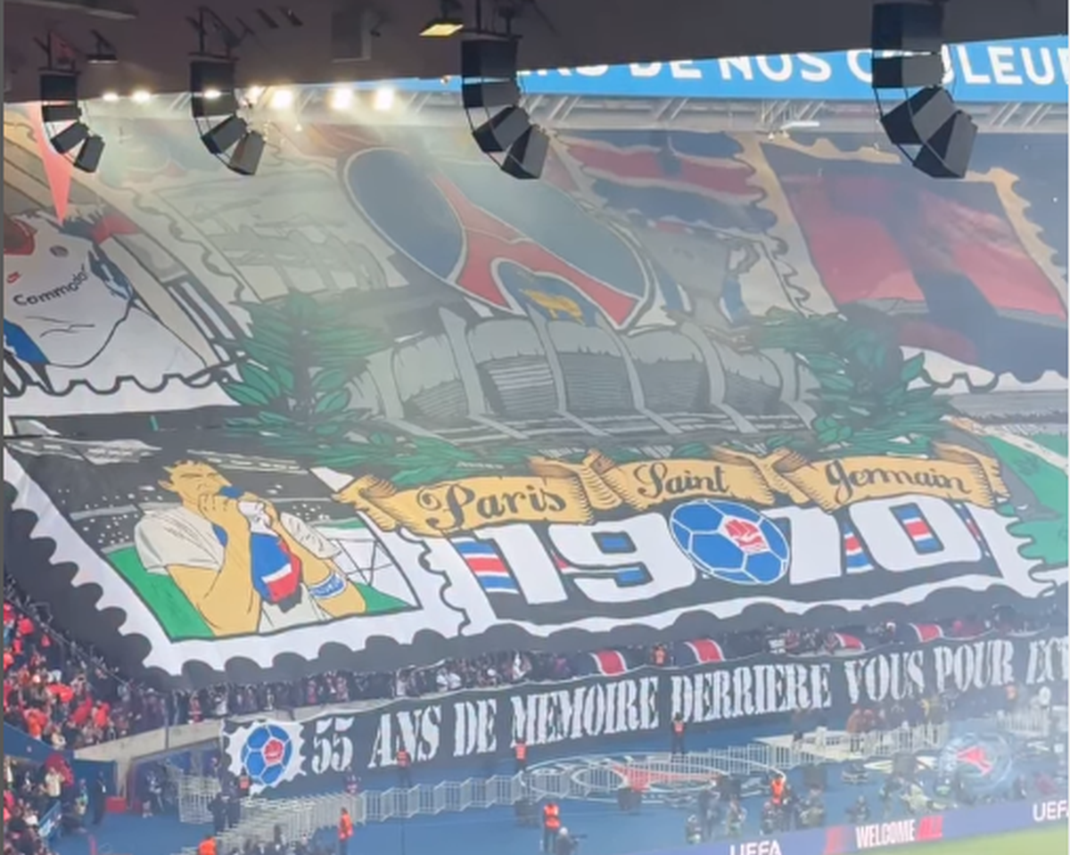 Scenografie PSG - Arsenal