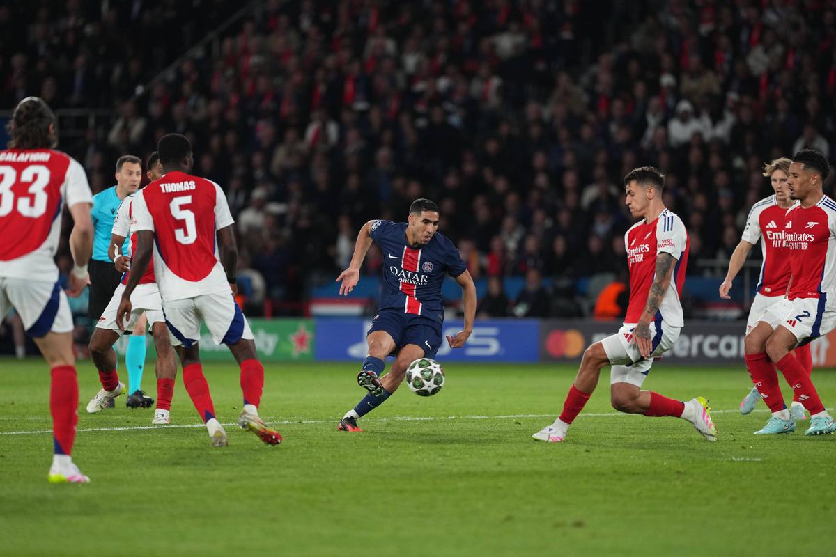 Titluri din presa internațională, după PSG - Arsenal: „La porțile Raiului” / „Împușcați”