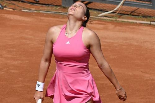 Gabriela Ruse după victoria în turul 1 la Roma Foto: Imago Images