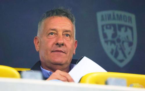 Cristiano Bergodi, pe Arena Națională, la derby-ul dintre FCSB și Dinamo / Foto: Ionuț Iordache GSP