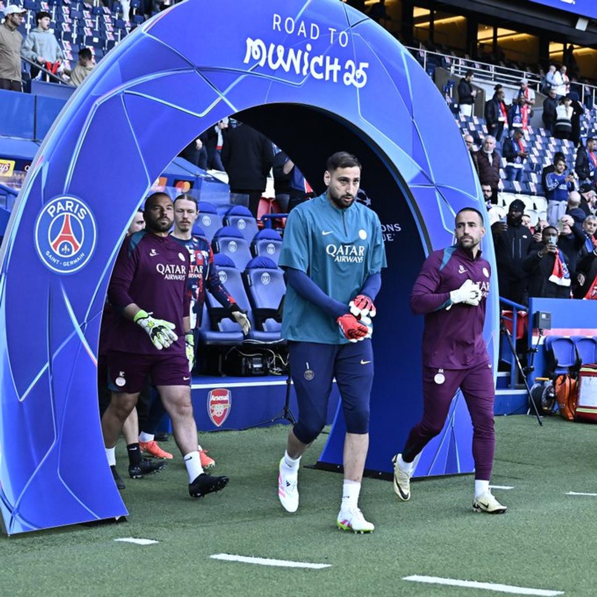 Imagini înainte de PSG - Arsenal