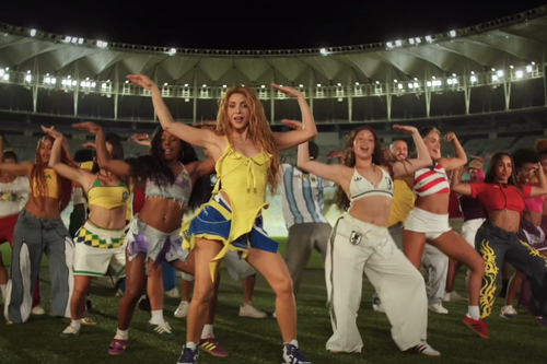 Shakira, a treia melodie pentru Cupa Mondială // Captură FOTO: X