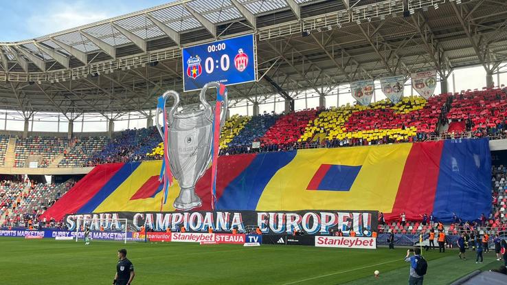 Steaua - Sepsi, 07.05.2026, meci din play-off-ul Ligii 2, la 40 de ani de la câștigarea Cupei Campionilor Europeni