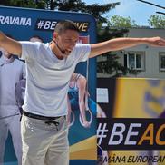 David Popovici, prezent la lansarea caravanei BeActive 2026/Foto: Bogdan Fechită (GSP.ro)