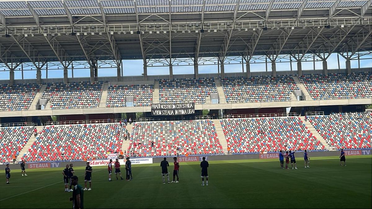 Fanii la Steaua - Sepsi, aniversare de 40 ani a câștigării Cupei Campionilor Europeni
