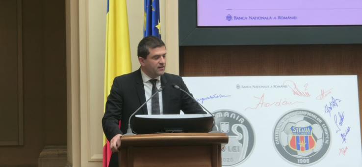 BNR a lansat două monede aniversare pentru generația Stelei din 1986 // foto: Andrei Furnigă (GSP)