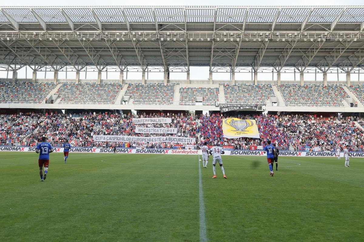 Steaua - Sepsi, sărbătoare la 40 de ani de la Sevilla