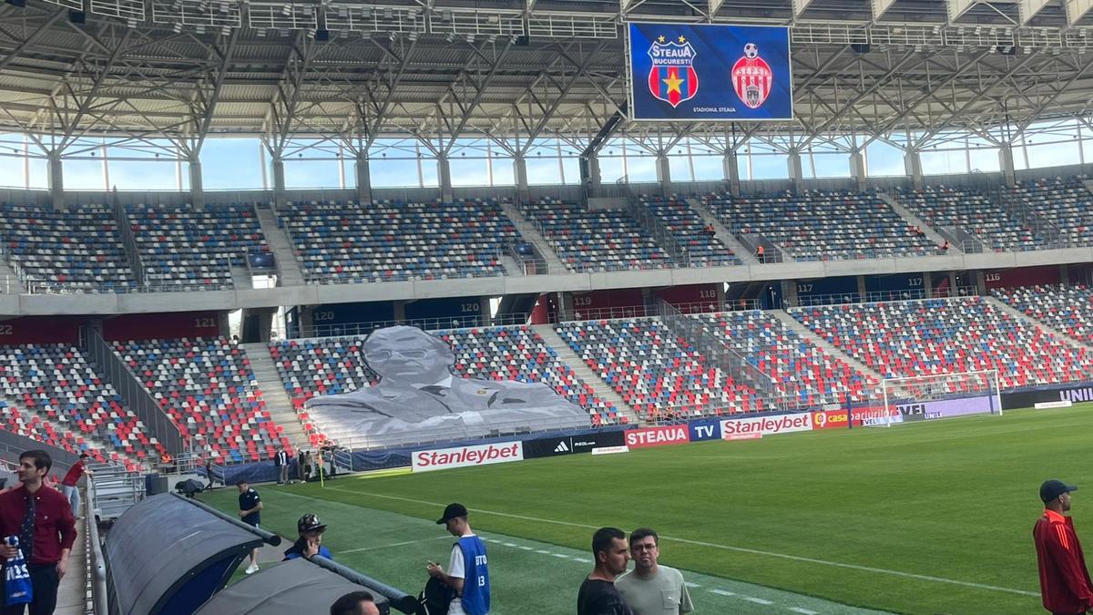 Fanii la Steaua - Sepsi, aniversare de 40 ani a câștigării Cupei Campionilor Europeni