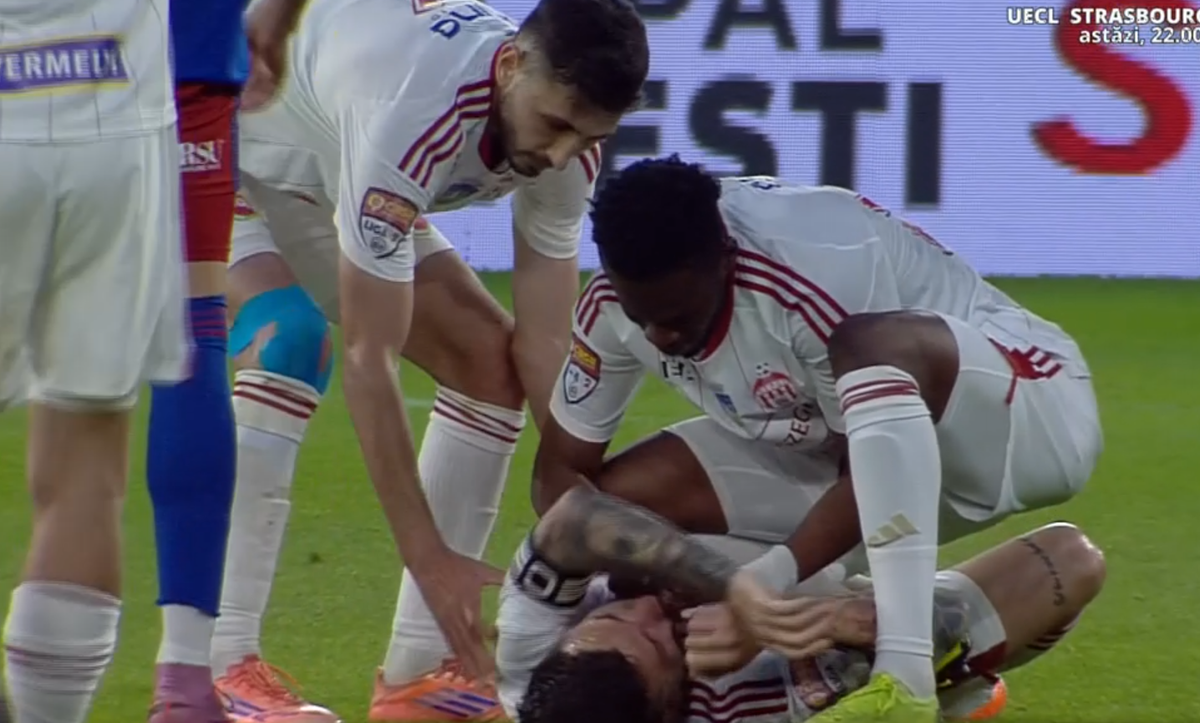 Intrare Andras Huszti în Steaua - Sepsi