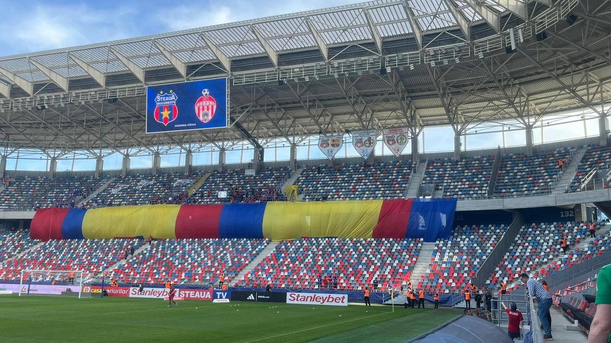 Fanii la Steaua - Sepsi, aniversare de 40 ani a câștigării Cupei Campionilor Europeni