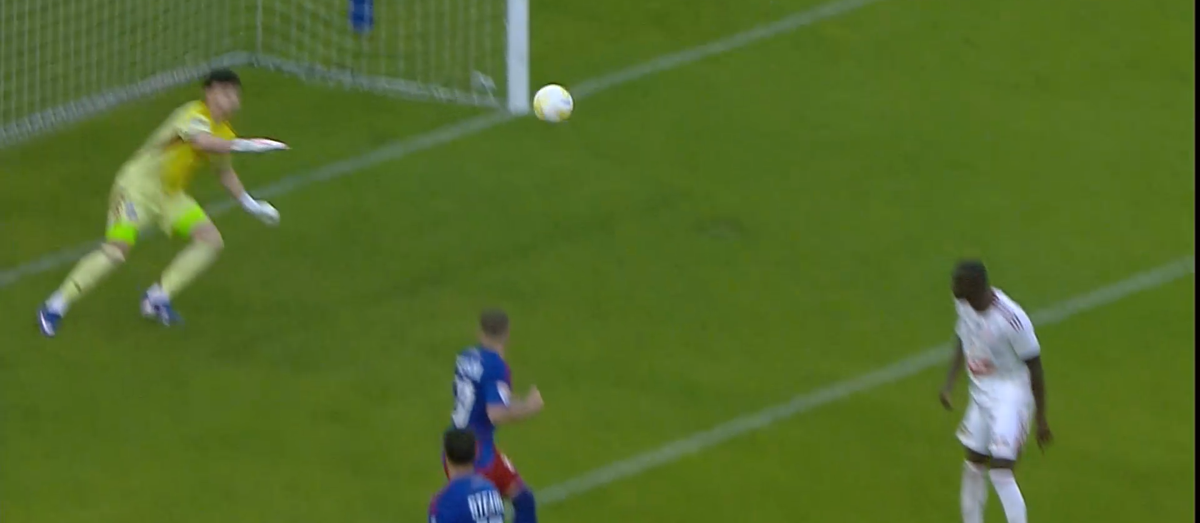 Gol din rabona în Steaua - Sepsi
