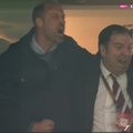Bucurie regală pe Villa Park! Prințul William a „explodat” după golul lui Aston Villa // Captură FOTO: Digi Sport 1
