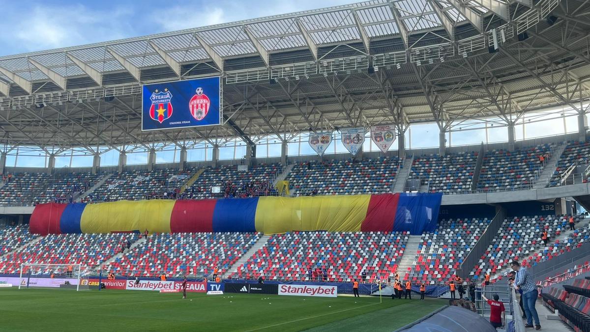 Fanii la Steaua - Sepsi, aniversare de 40 ani a câștigării Cupei Campionilor Europeni