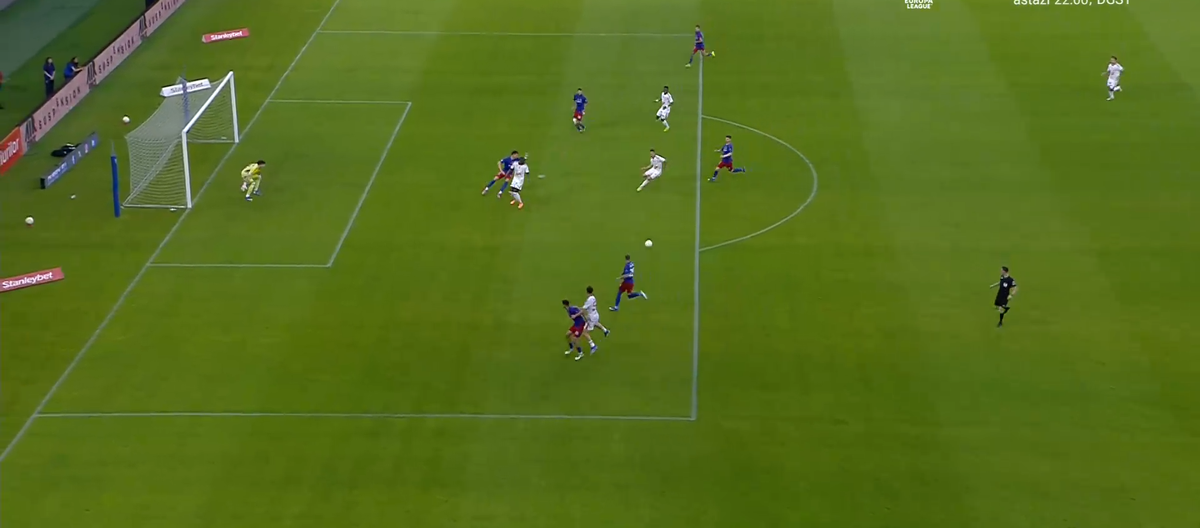 Gol din rabona în Steaua - Sepsi