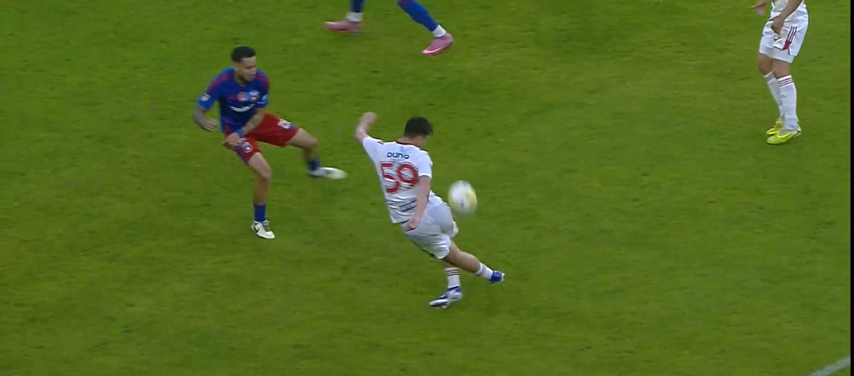 Gol din rabona în Steaua - Sepsi
