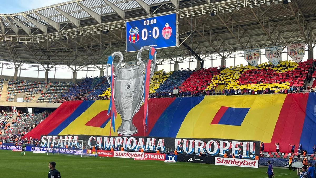 Steaua - Sepsi, sărbătoare la 40 de ani de la Sevilla