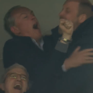 Bucurie regală pe Villa Park! Prințul William a „explodat” după golul lui Aston Villa // Captură FOTO: Digi Sport 1